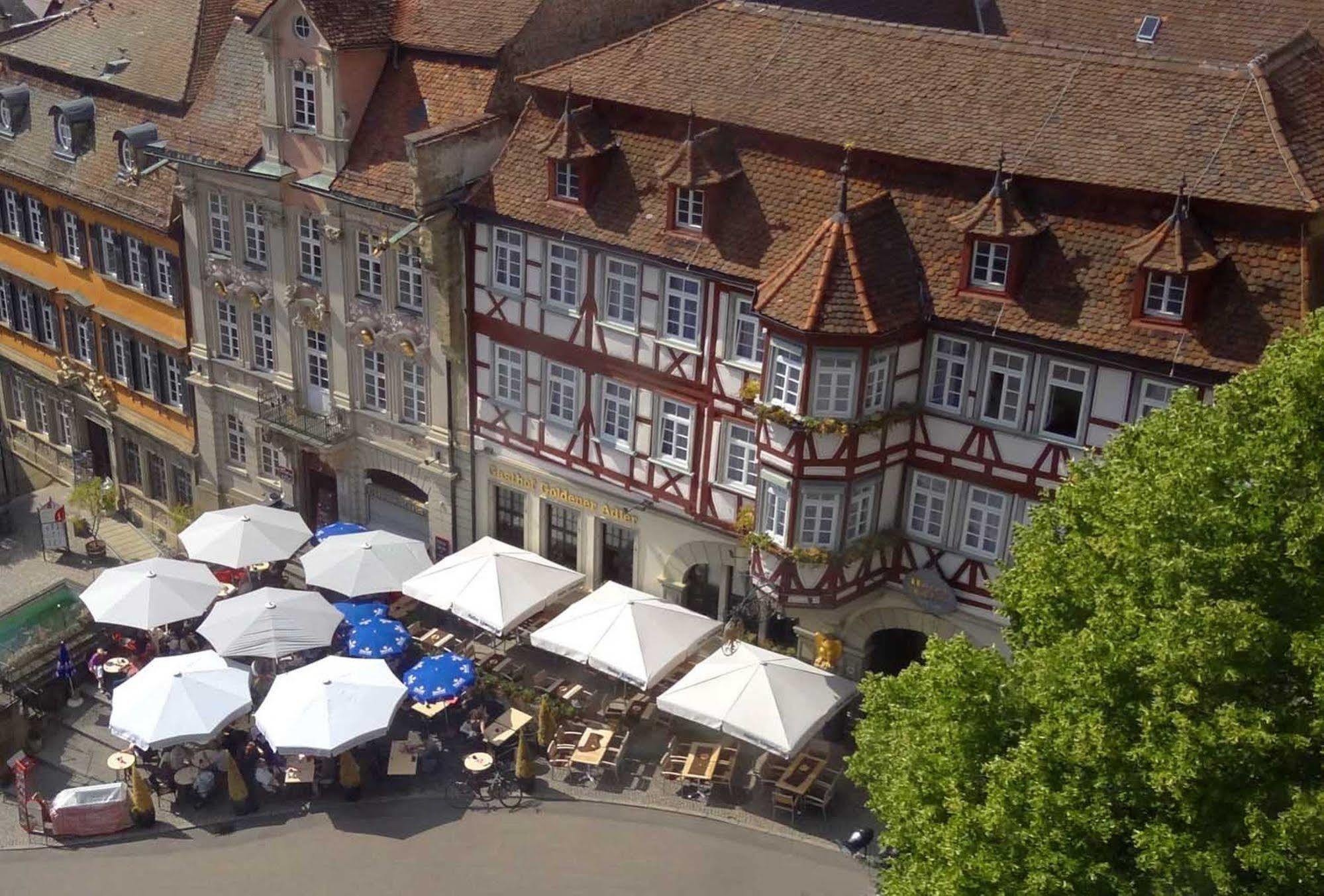 Stadt-Gut-Hotel Gasthof Goldener Adler Schwäbisch Hall Buitenkant foto